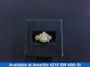 Ring - Engagement Set - White Gold 14k (.585) 6.1 grams Size 20
