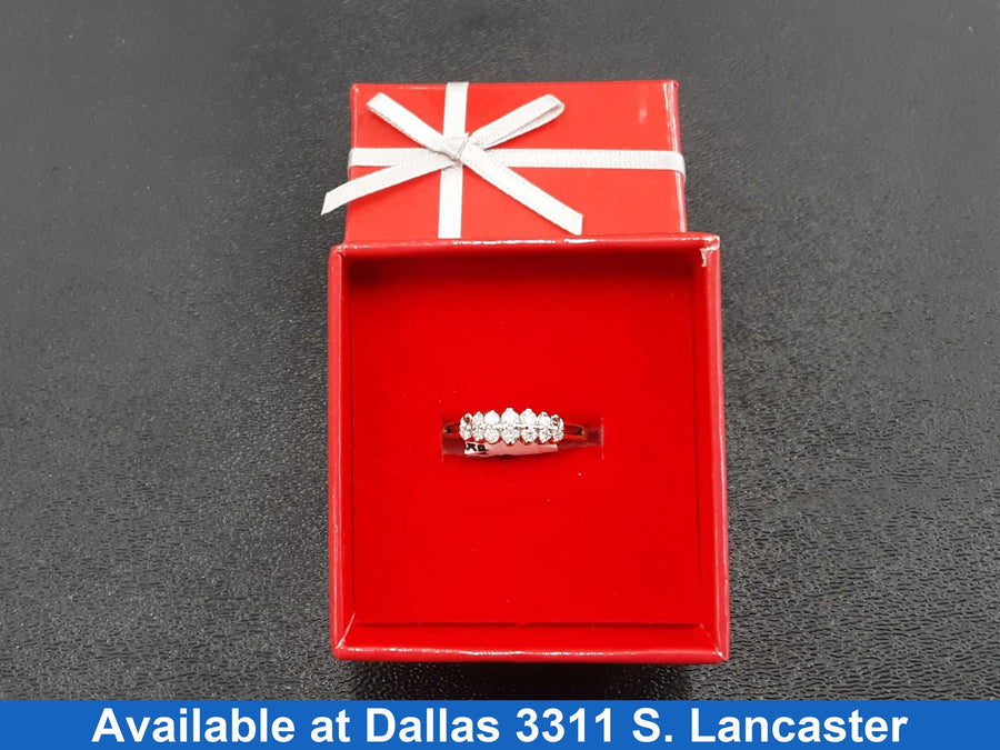Women's Ring - Anniversary - Yellow Gold 10k (.417) 1.5 grams Size 8
