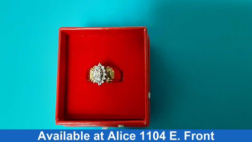 Women's Ring - Yellow Gold 14k (.585) 5.2 grams Size 6