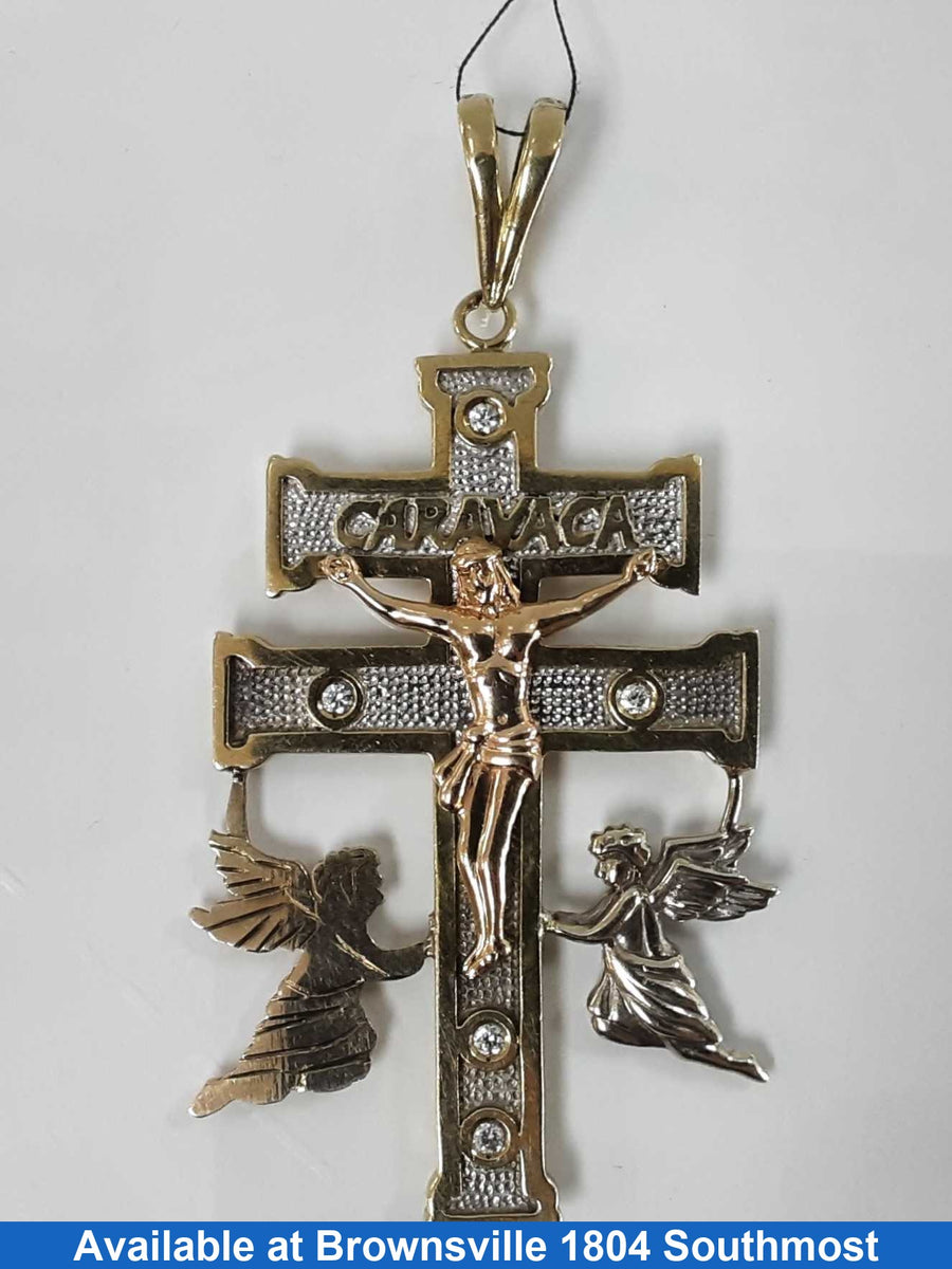 Religious Pendant - Tricolor Gold 14k (.585) 14.5 grams