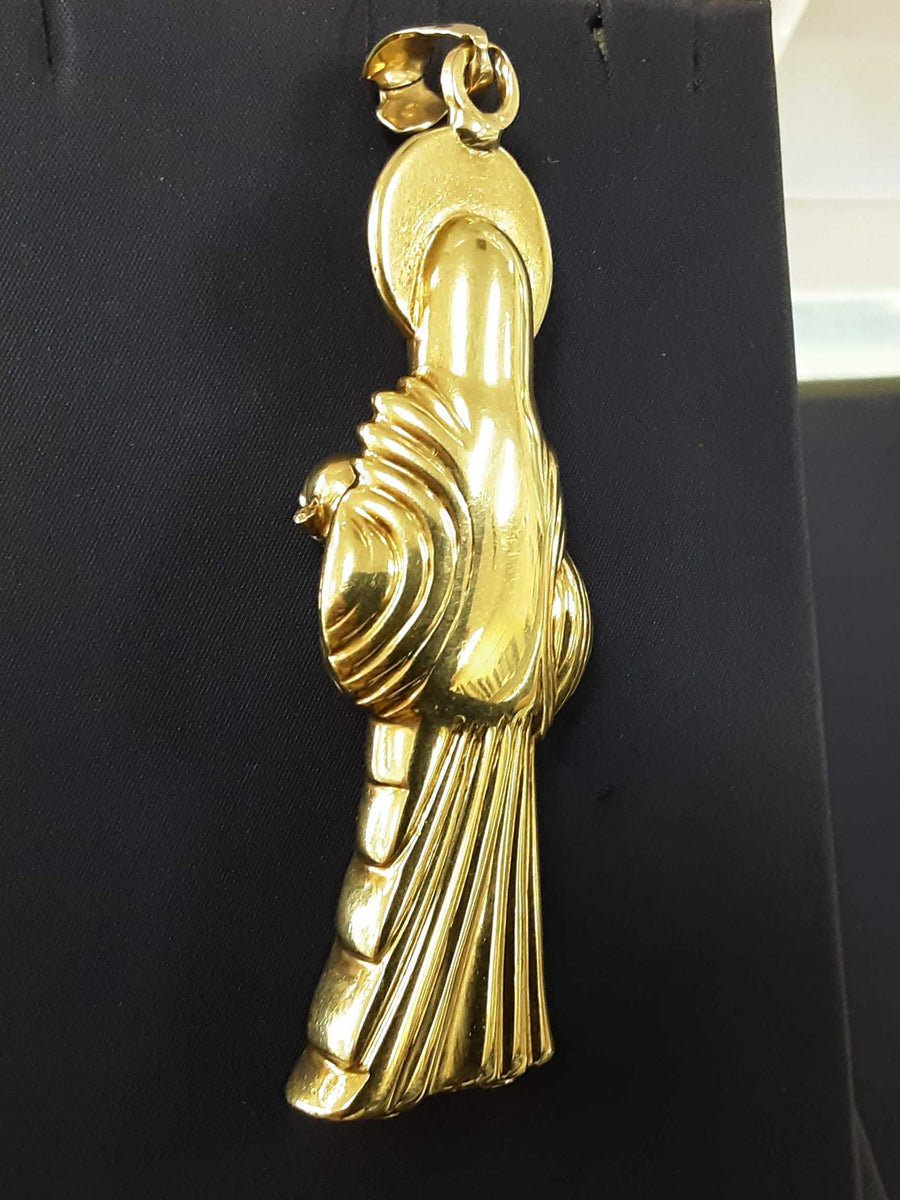 Religious Pendant - Yellow Gold 10k (.417) 39.9 grams