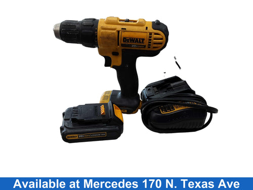 Dewalt Dcd771 Yellow Cordless Combo Drill
