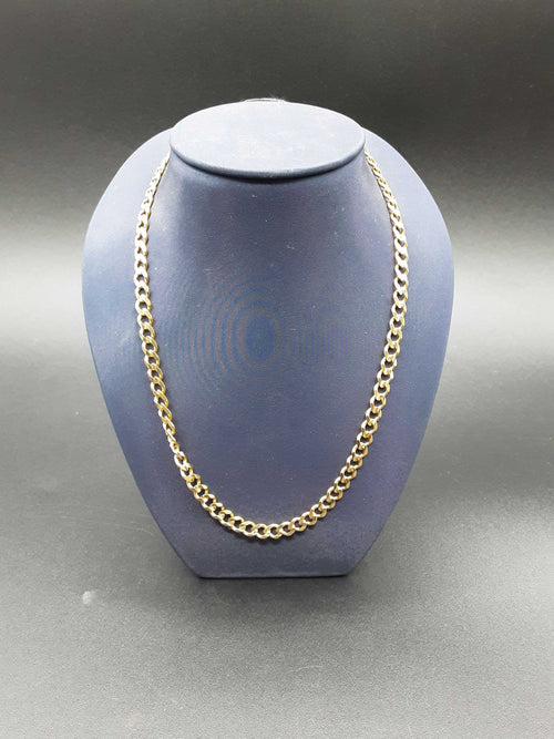 Cuban Link Chain - Yellow Gold 14k (.585) 24.5 grams 22 inch