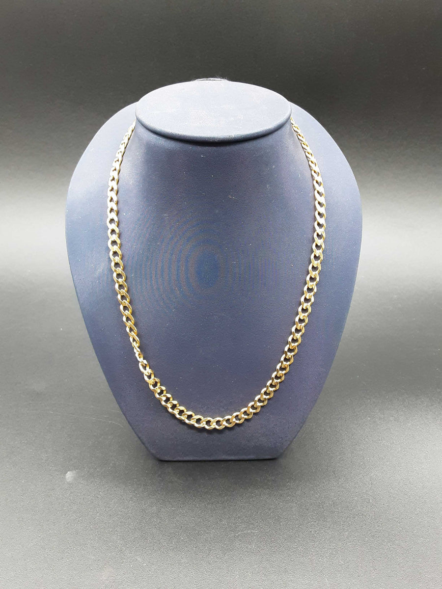 Cuban Link Chain - Yellow Gold 14k (.585) 24.5 grams 22 inch