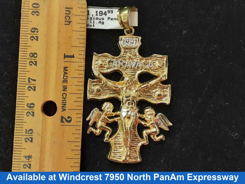 Religious Pendant - Yellow Gold 10k (.417) 11.4 grams