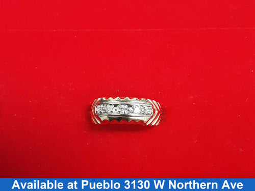 Women's Ring - Yellow Gold 14k (.585) 4.7 grams Size 6