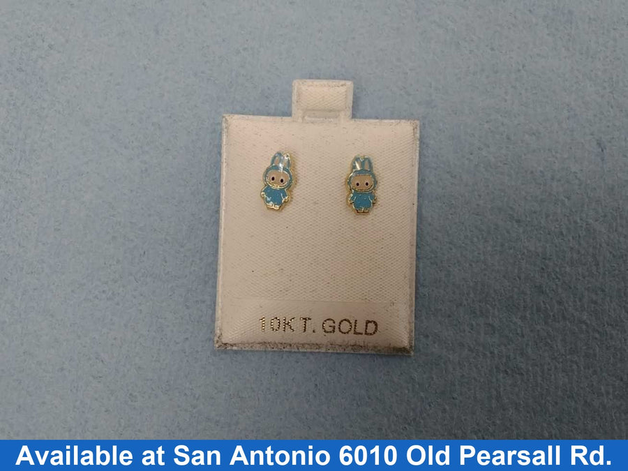 Earrings - Yellow Gold 10k (.417) 0.3 grams