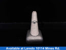 Women's Ring - Solitaire - White Gold 14k (.585) 2.9 grams Size 6.5