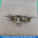 Women's Ring - Mother's - White Gold 10k (.417) 2.4 grams Size 10.5