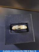Ring - Wedding Band - White Gold 10k (.417) 3.1 grams Size 8