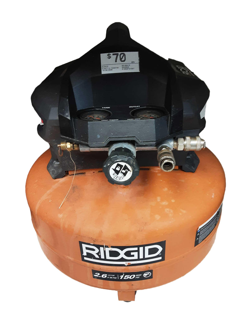 Ridgid 02106416 Orange Electric Compressor