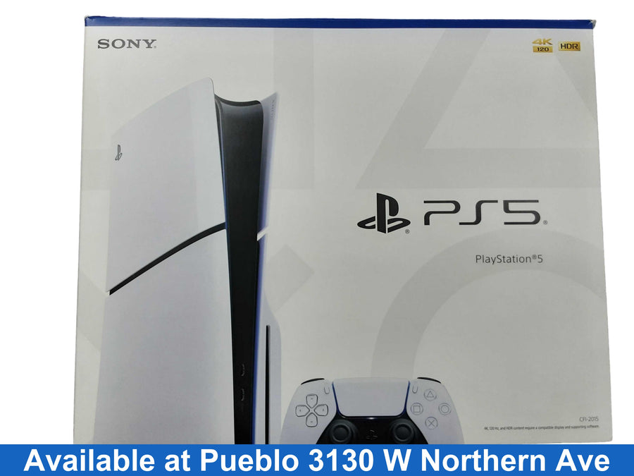 Sony Playstation 5 (Slim - 1tb) 1 Tb White Video Game Console