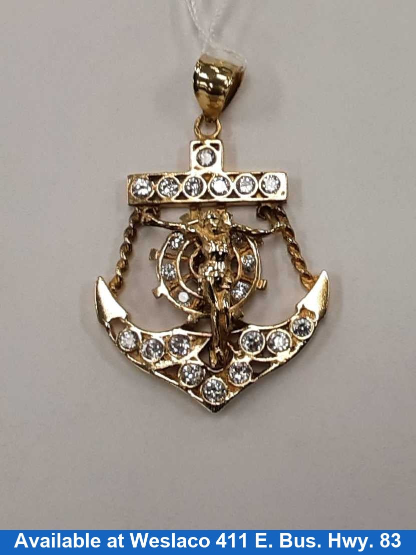 Religious Pendant - Yellow Gold 10k (.417) 6.8 grams