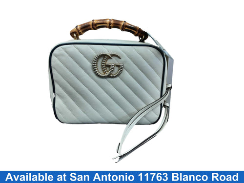 Gucci Marmont White Purse / Handbag