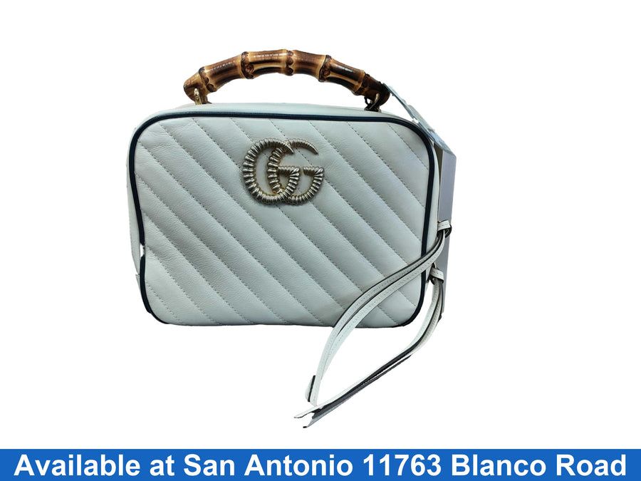 Gucci Marmont White Purse / Handbag
