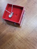 Diamond Pendant - White Gold 14k (.585) 2.1 grams