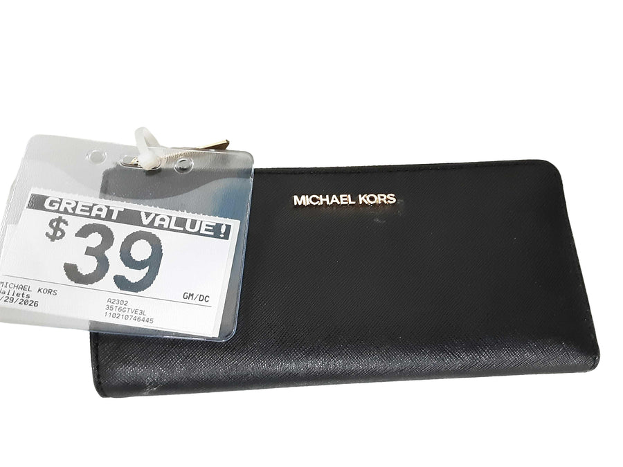 Michael Kors A2302 Black Wallet