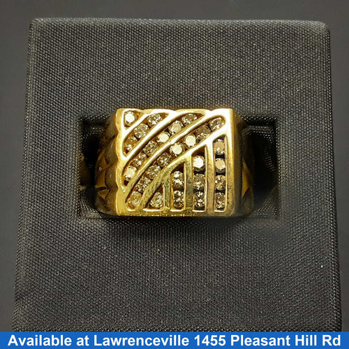 Men's Ring - Yellow Gold 14k (.585) 10.4 grams Size 9