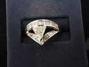 Women's Ring - White Gold 14k (.585) 5.1 grams Size 7.5