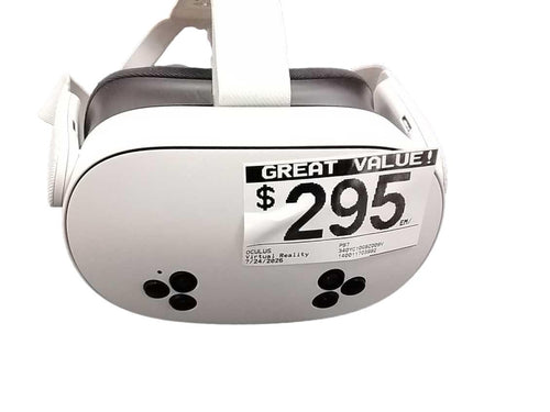 Oculus P97 Less Than 64 Gb White Virtual Reality Device