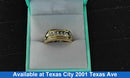 Men's Ring - Yellow Gold 10k (.417) 3.4 grams Size 7.5
