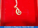 Symbol Pendant - Yellow Gold 14k (.585) 0.5 grams