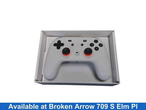Google Stadia White Gaming Controller