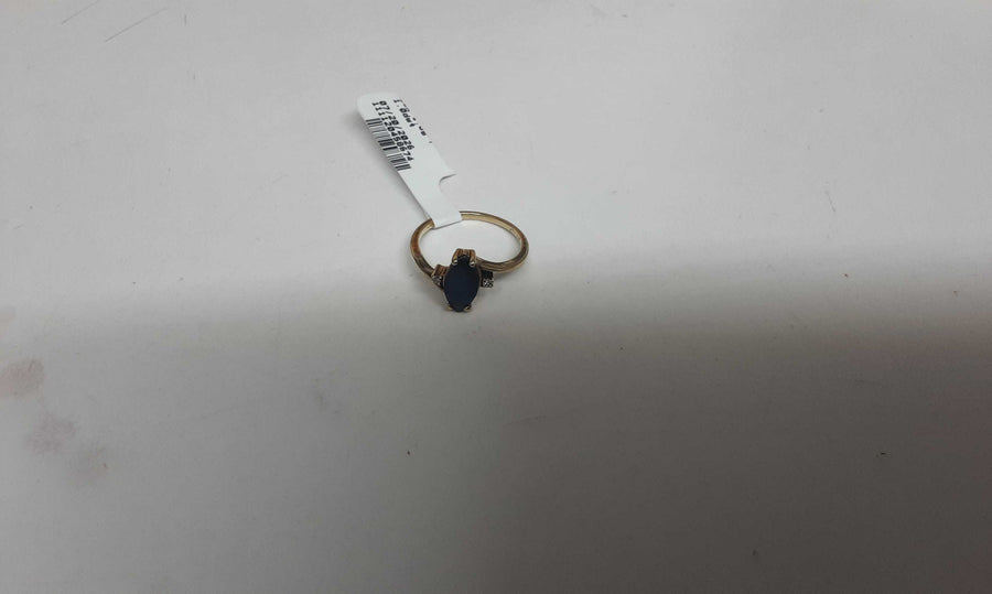 Women's Ring - Solitaire - Yellow Gold 10k (.417) 1.8 grams Size 5.5