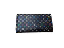 Louis Vuitton Multicolor Canvas Black Wallet
