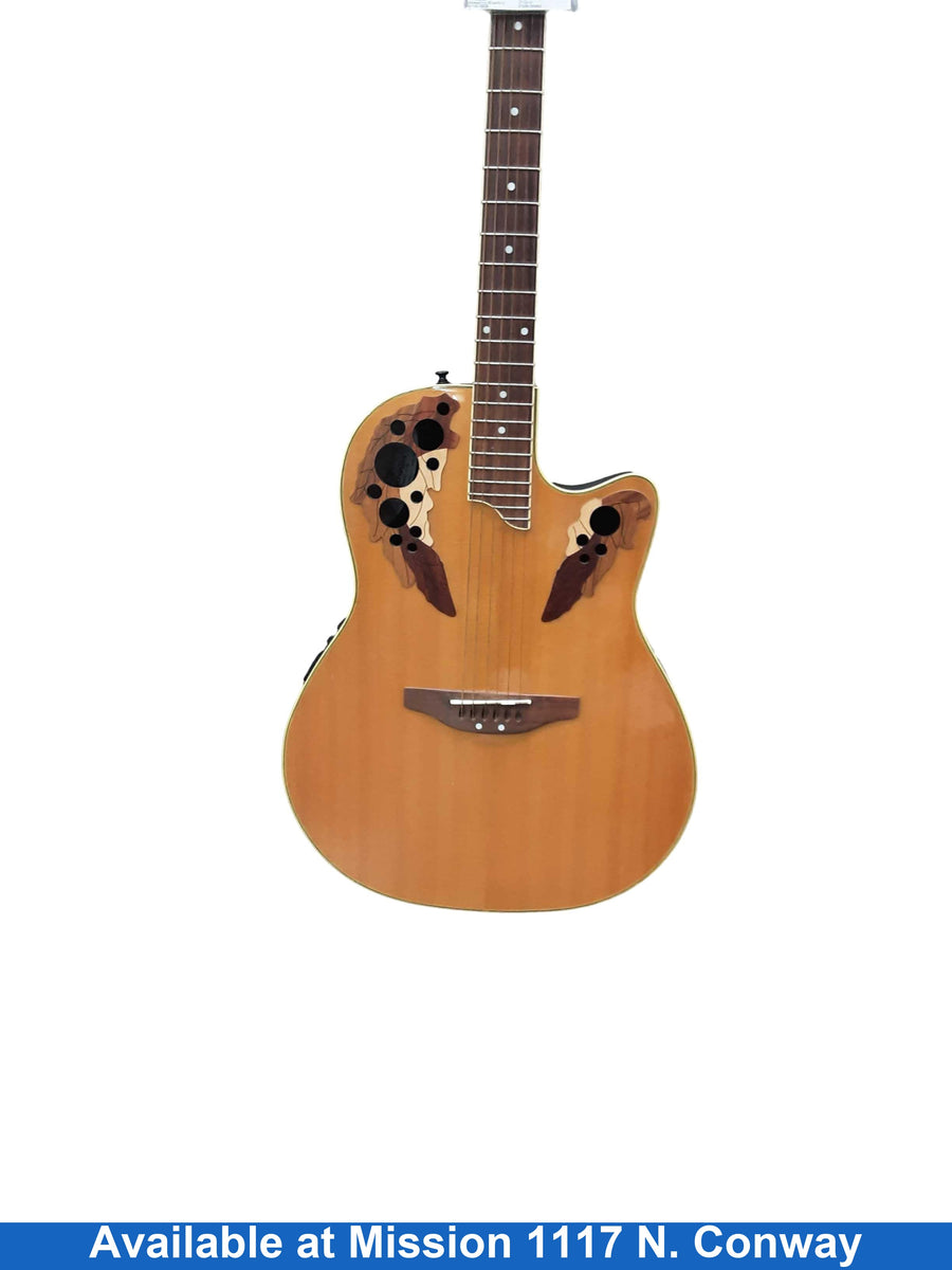 Applause Ae48 Brown Acoustic / Electric Classic Guitar
