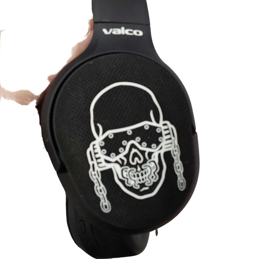 Megadeath Valco Black Stereo Headphone
