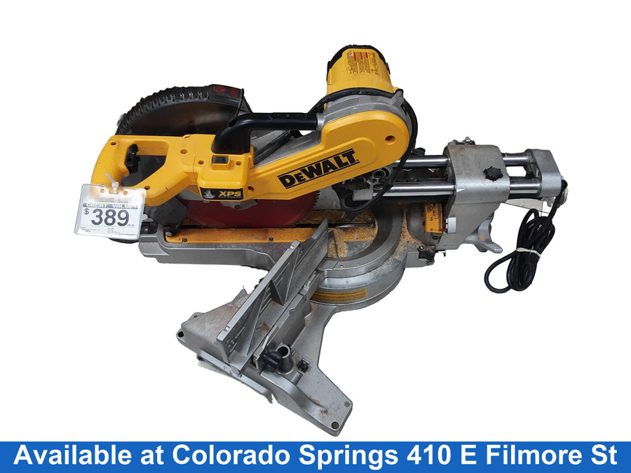 Dewalt Dws780 Yellow Corded Miter Saw