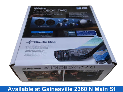 Presonus Audiobox Itwo Blue Classic Audio Interface