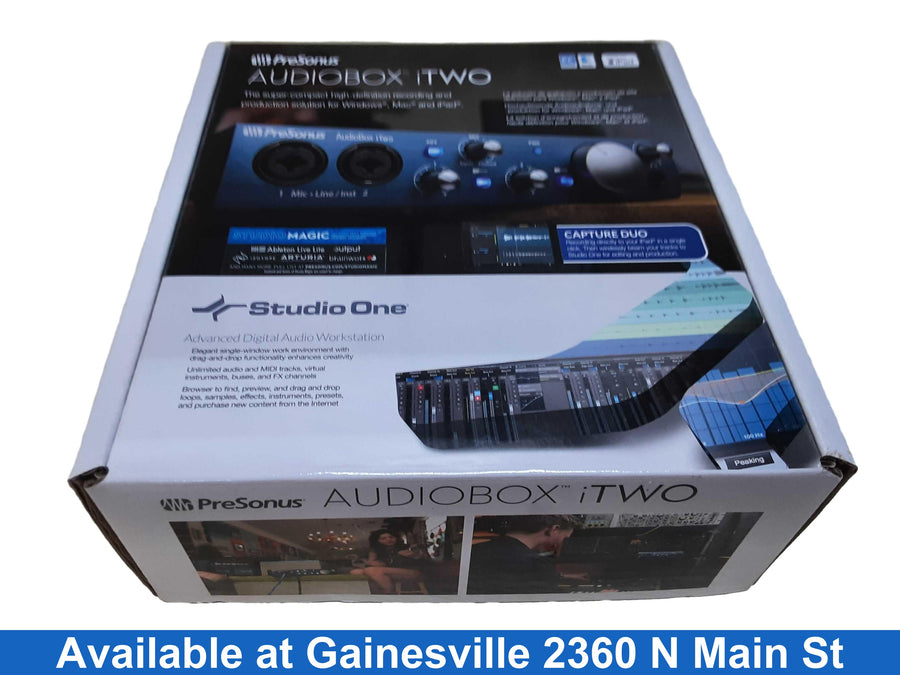 Presonus Audiobox Itwo Blue Classic Audio Interface