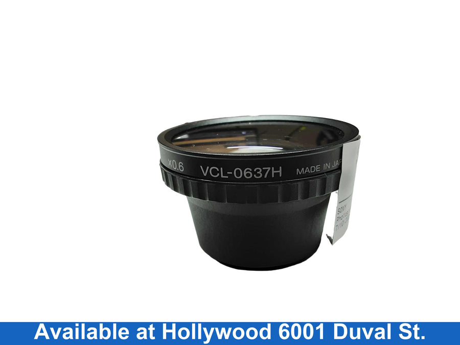 Sony Vcl-0637h Black Photographic Lens