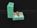 Ring - Engagement Set - White Gold 10k (.417) 10.2 grams Size 7.5