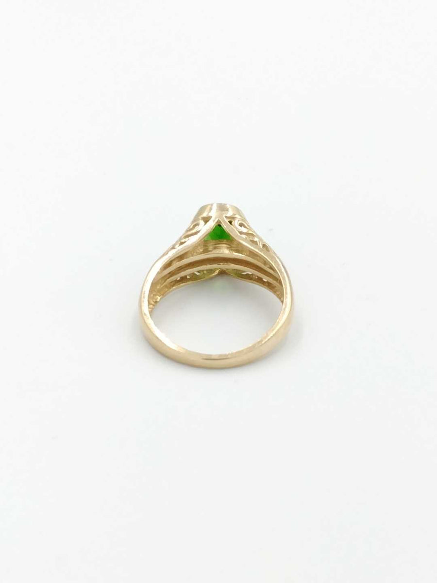 Women's Ring - Yellow Gold 14k (.585) 4.3 grams Size 7
