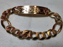 ID Bracelet - Yellow Gold 14k (.585) 37 grams 8 inch