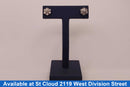 Earrings - White Gold 14k (.585) 2.842 grams