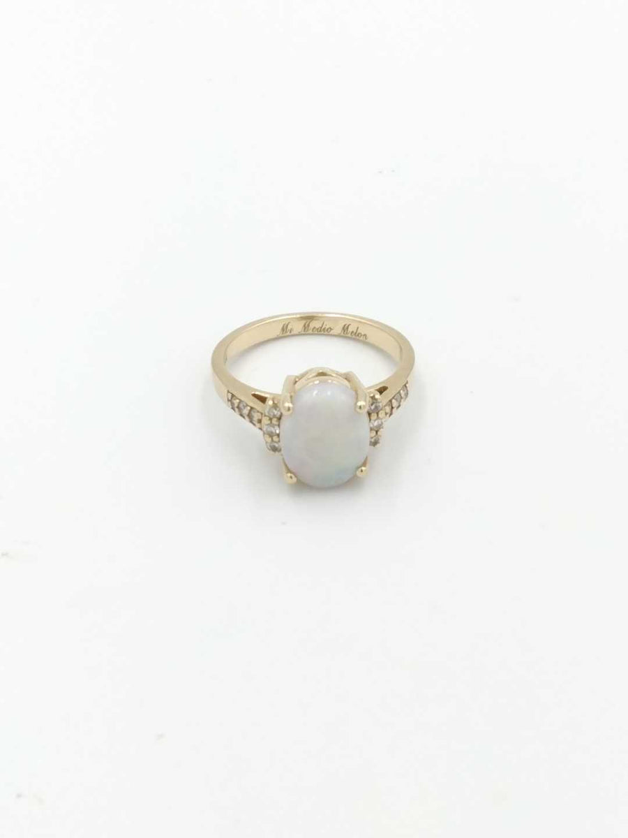 Women's Ring - Yellow Gold 14k (.585) 3.7 grams Size 6.5