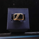 Men's Ring - Yellow Gold 14k (.585) 7.4 grams Size 9