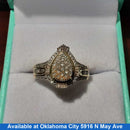 Women's Ring - Yellow Gold 10k (.417) 3.5 grams Size 20