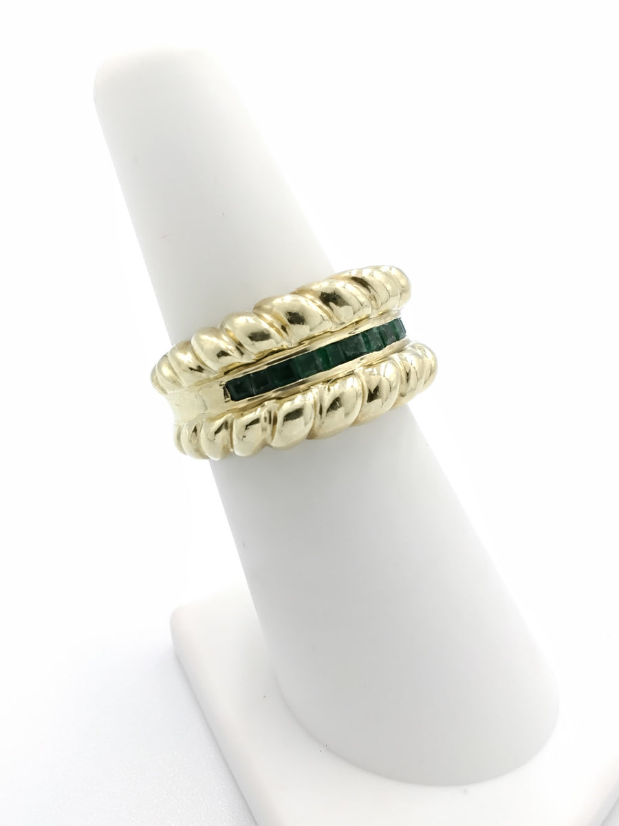 Women's Ring - Yellow Gold 14k (.585) 7.2 grams Size 7