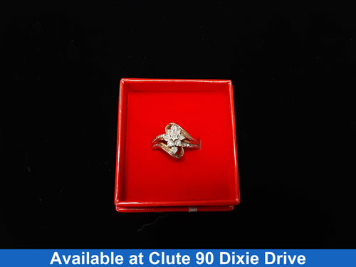 Women's Ring - Yellow Gold 10k (.417) 3 grams Size 20