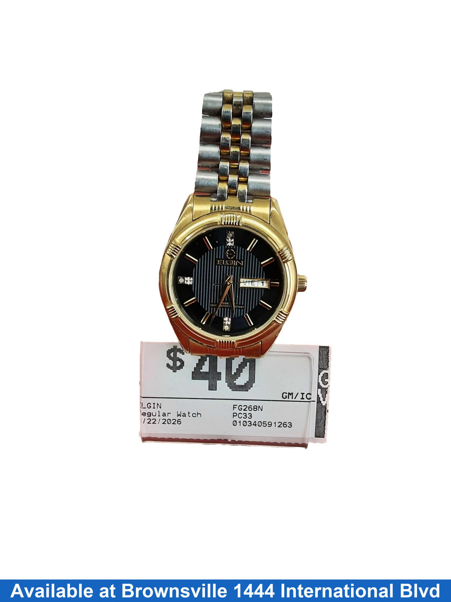 Elgin Fg268n Yellow Regular Watch