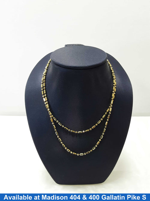 Bead Chain - Yellow Gold 14k (.585) 11.8 grams 30 inch