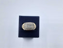 Men's Ring - Yellow Gold 14k (.585) 9 grams Size 12