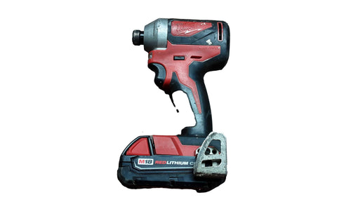 Milwaukee Red Cordless Impact Drill