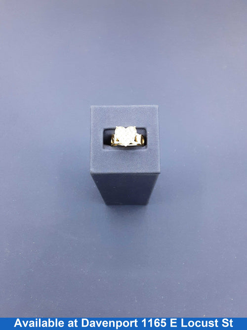 Women's Ring - Yellow Gold 10k (.417) 3 grams Size 7