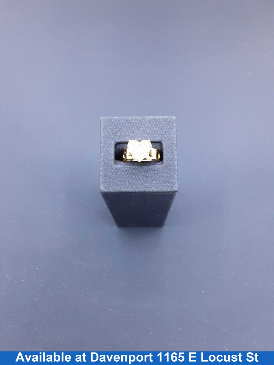 Women's Ring - Yellow Gold 10k (.417) 3 grams Size 7